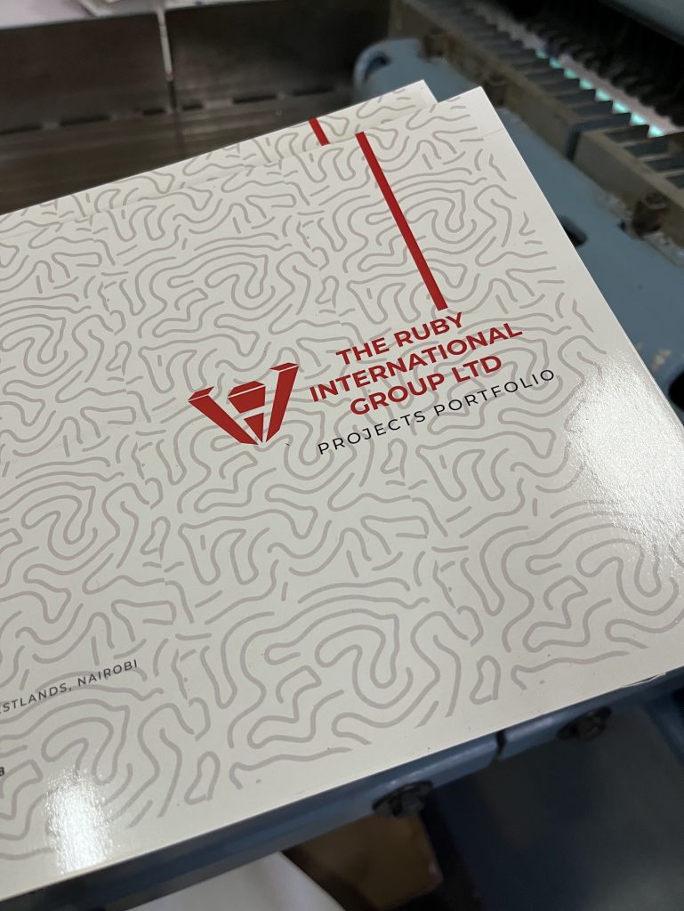 The Ruby Group Ltd print work