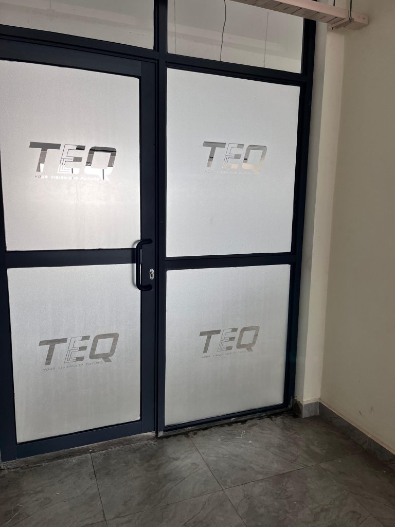 TEQ District Ltd office branding